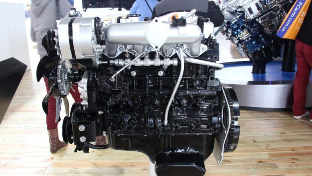 Дизельный двигатель JAC HFC4DB2-1D, который будут устанавливать на УАЗ Патриот в 2024 году