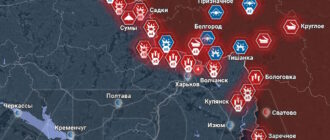 Харьков - карта боевых действий